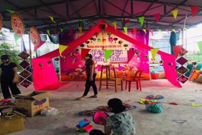 “Vui hội trăng rằm” của các bé trường mầm non Hải Vân